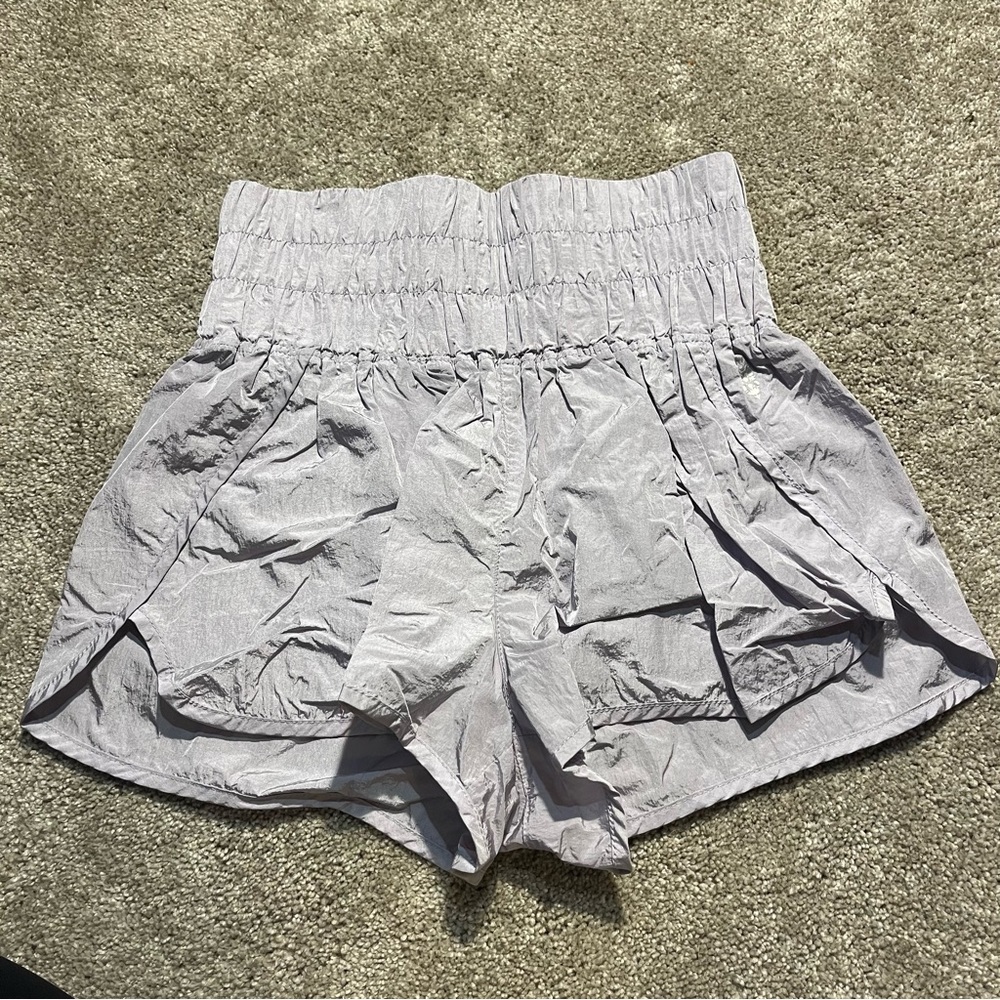 Free People Movement Lined Short Lilac Small